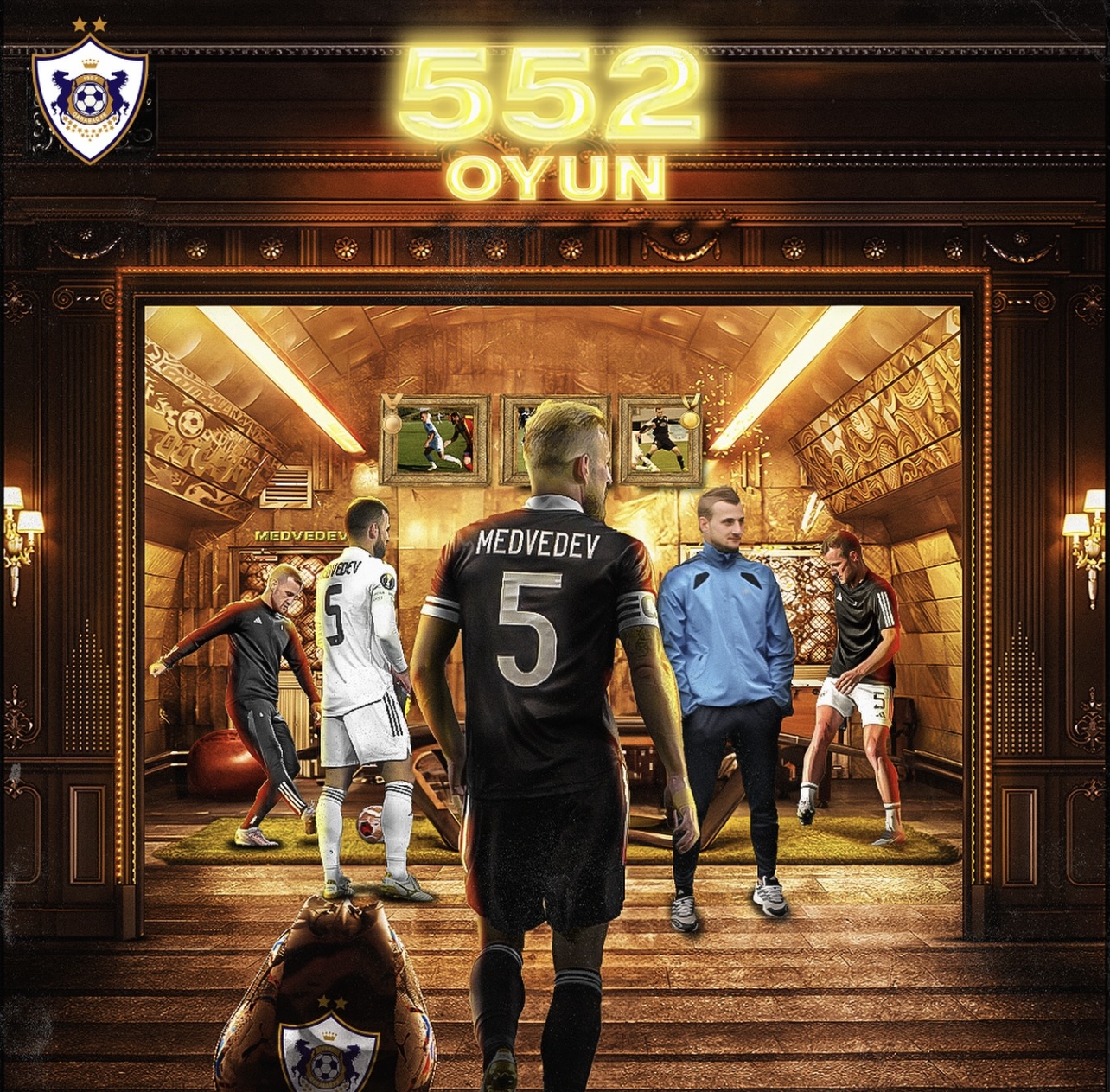 Maksim Medvedev futbolçu karyerasını bitirdi!