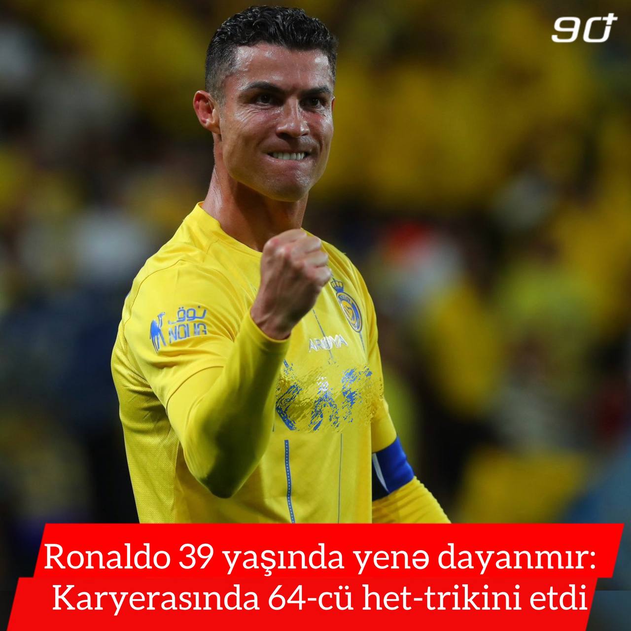 Ronaldo karyerasının 64-cü het-trikini edib