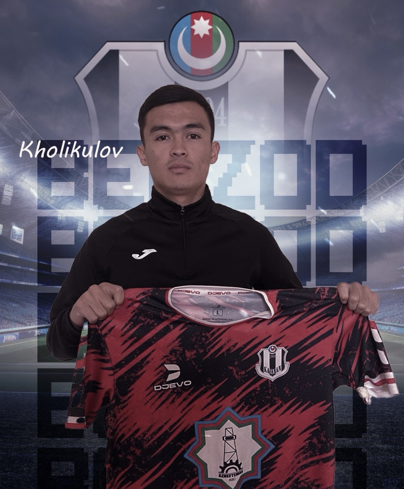 “Karvan” da özbək futbolçu aldı