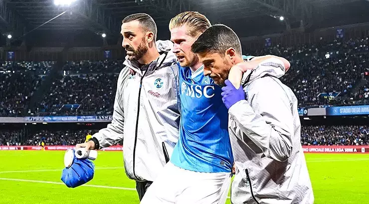“Napoli”yə Kevin De Bruynedən pis xəbər gəldi
