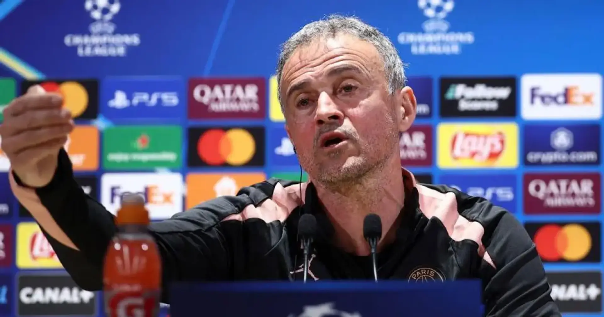 Luis Enrike: “Ən azı bir qol daha vurmağa layiq idilər”