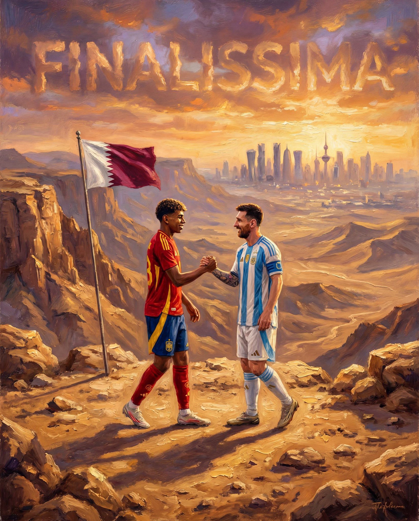 Messi və Yamalın millisi Finalissimada qarşı-qarşıya!