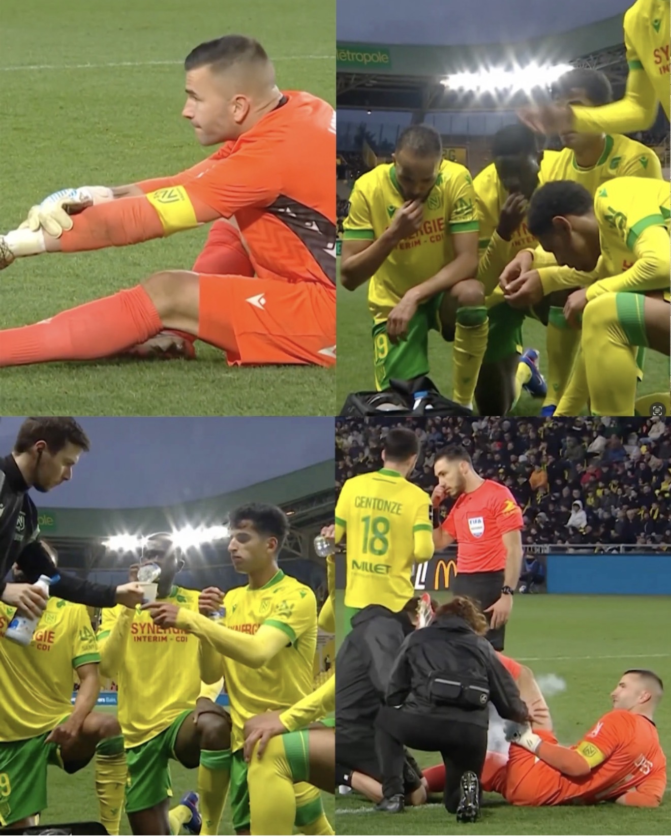 Zədələnmiş kimi davrandı. Onlar orucunu açsın deyə…