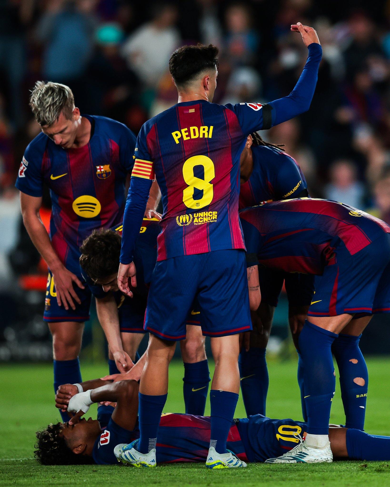 “Barselona”ya ağır zərbə! Yamalın zədəsi ciddidir