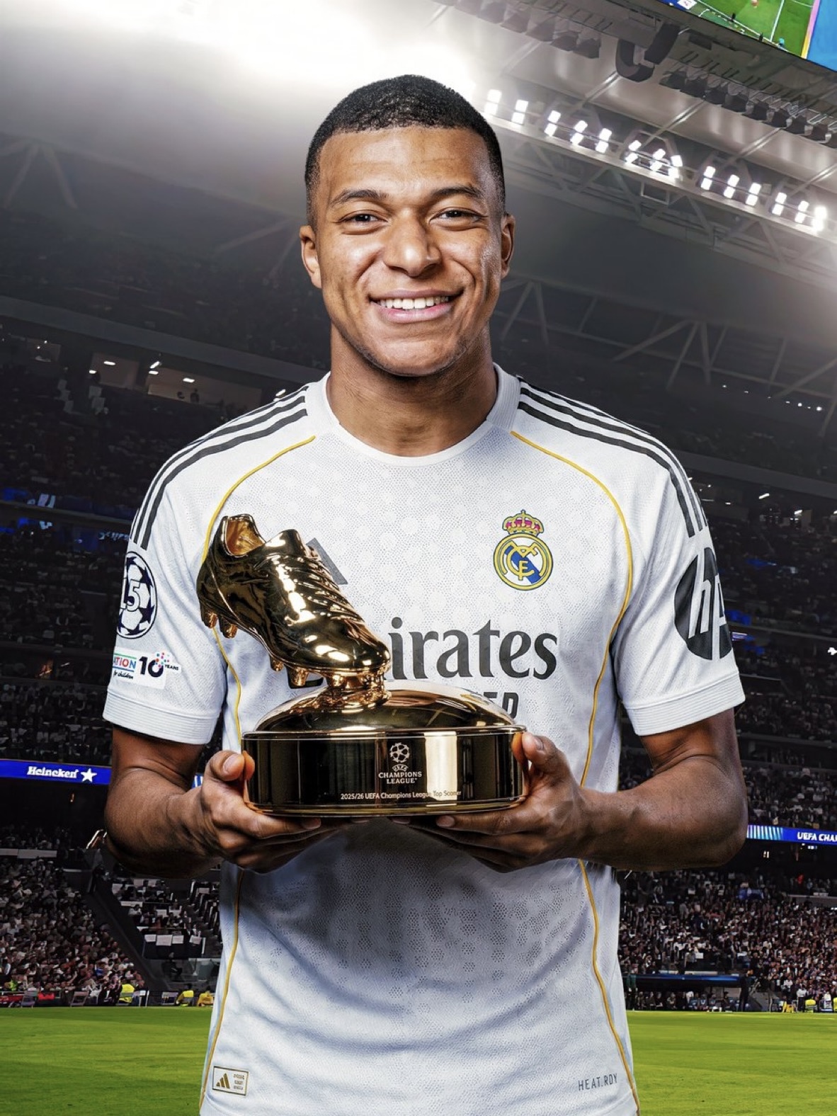 Kilian Mbappe Çempionlar Liqasında bombardir oldu